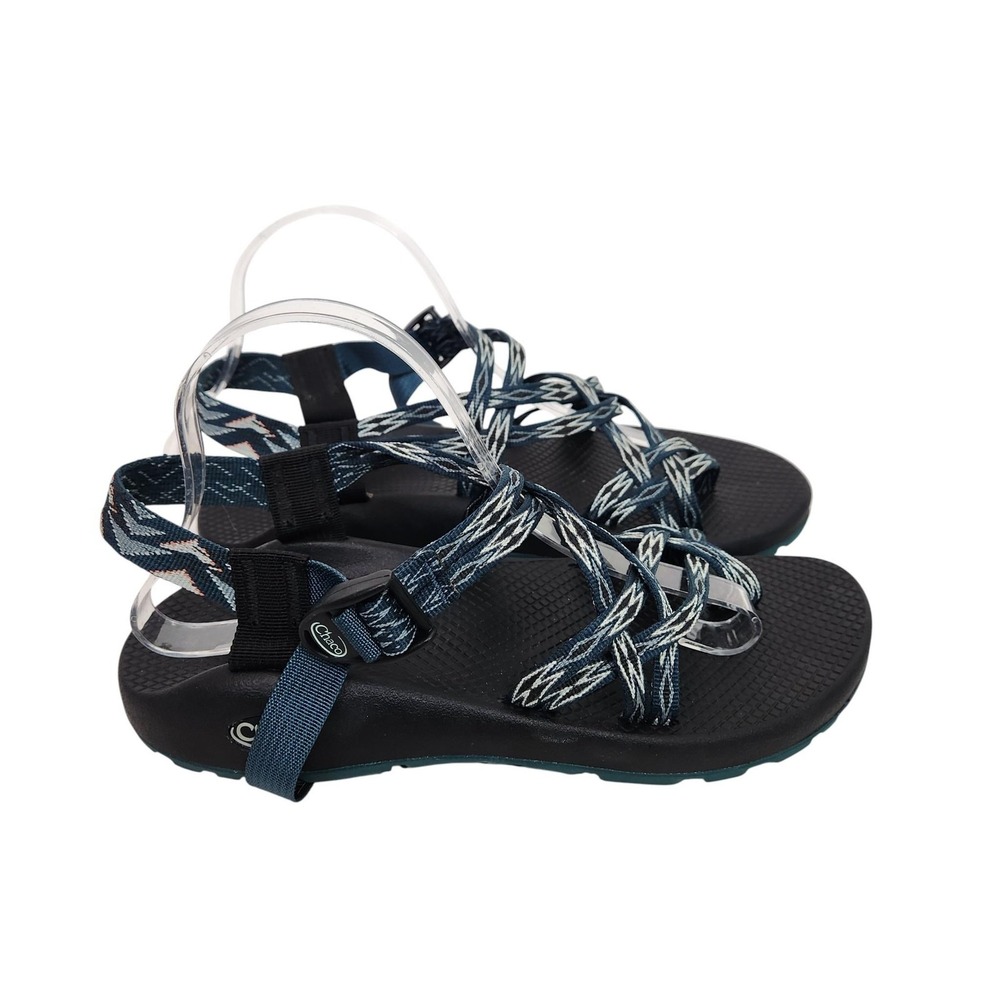 CHACO ZX2 Sandals Womens 10 Angular Teal Strappy Sport Hiking Outdoor Shoe Water